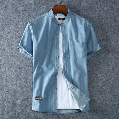 Denim Shirt Men