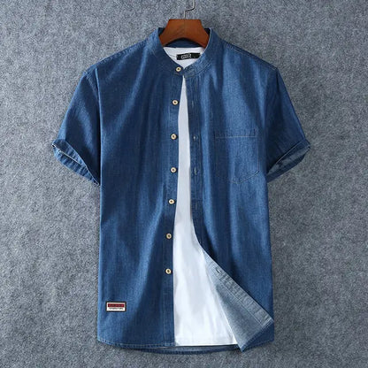 Denim Shirt Men