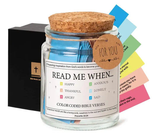 Christian Bible Verse Jar